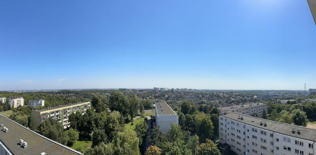 #17 Komfortowy pokój z widokiem na Gdańsk i morze Exterior foto